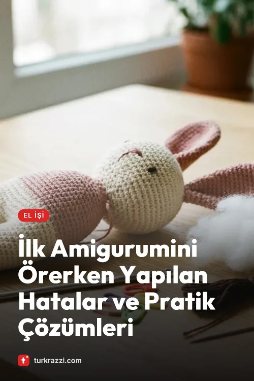 İlk Amigurumini Örerken Yapılan Hatalar ve Pratik Çözümleri