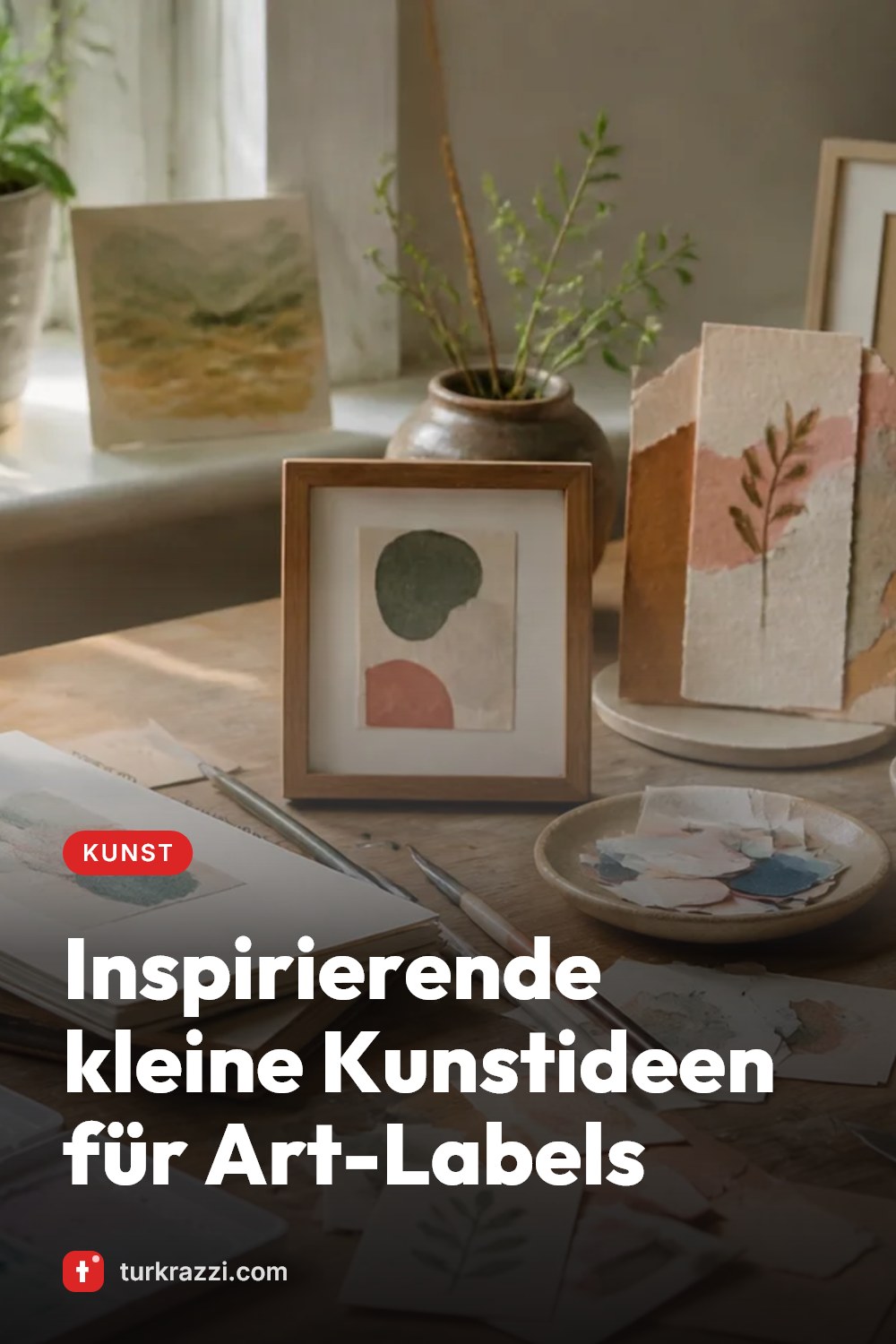 Inspirierende kleine Kunstideen für Art-Labels