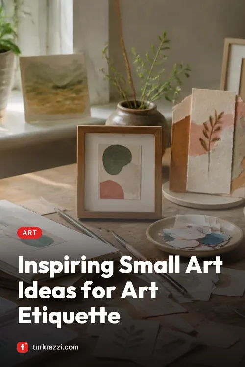 Inspiring Small Art Ideas for Art Etiquette