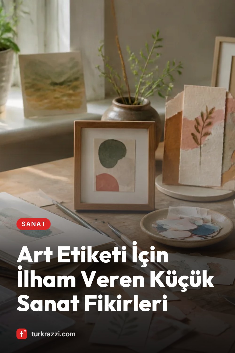 Art Etiketi İçin İlham Veren Küçük Sanat Fikirleri