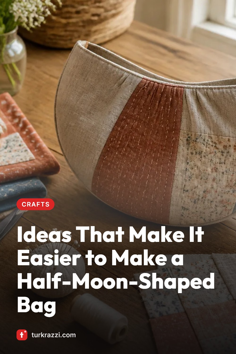 Ideas That Make It Easier to Make a Half-Moon-Shaped Bag
